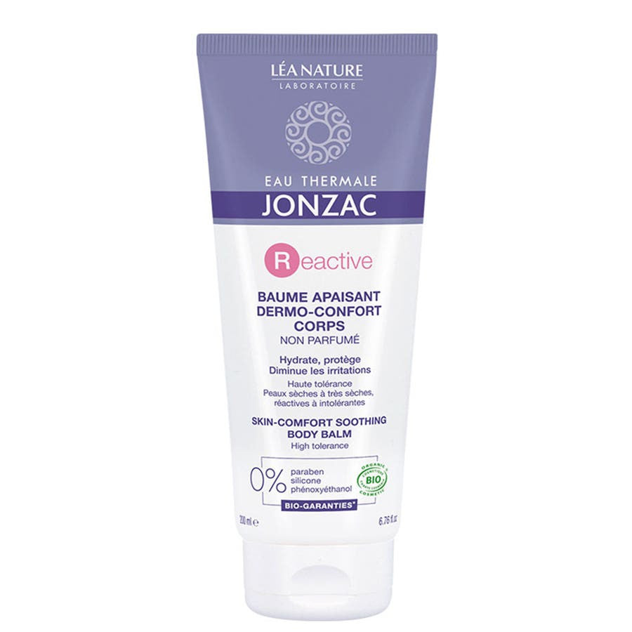 Eau thermale Jonzac REactive Organic Dermo-Comforting Body Balm Dry to very dry skin 200ml (6.76fl oz)