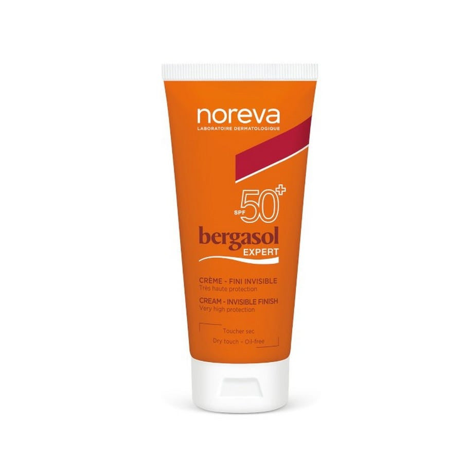 Crème solaire Noreva Bergasol Expert Spf50+ Finition Invisible 50 ml 