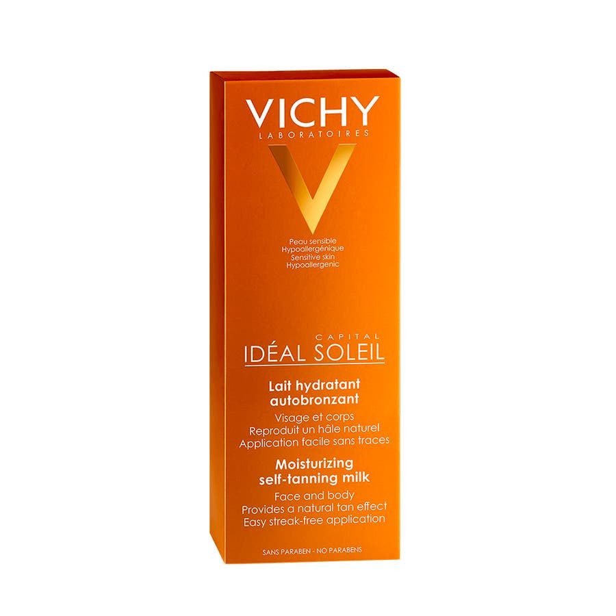 Vichy Ideal Soleil Self Tanner Moisturising Milk Face And Body  100ml (3,38fl oz)