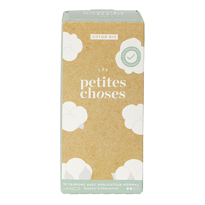 Les Petites Choses Normal Flow Tampons With Bioes Cotton Applicators x16