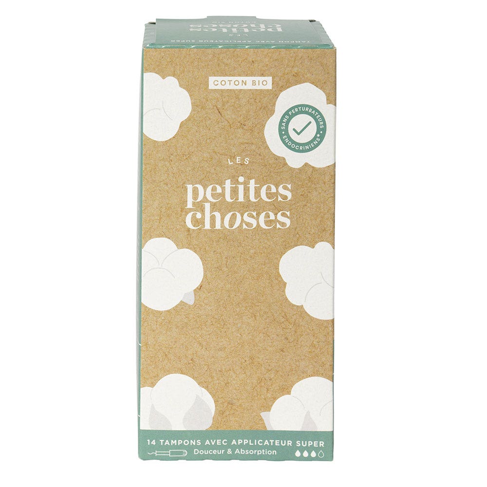 Les Petites Choses Flux Super Tampons With Bioes Cotton Applicators x4