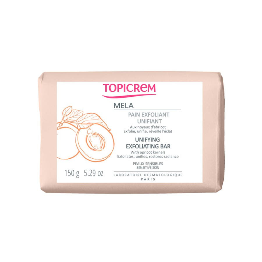 Topicrem Mela Unifying Exfoliating Soap Bar 150g (5.29 oz)