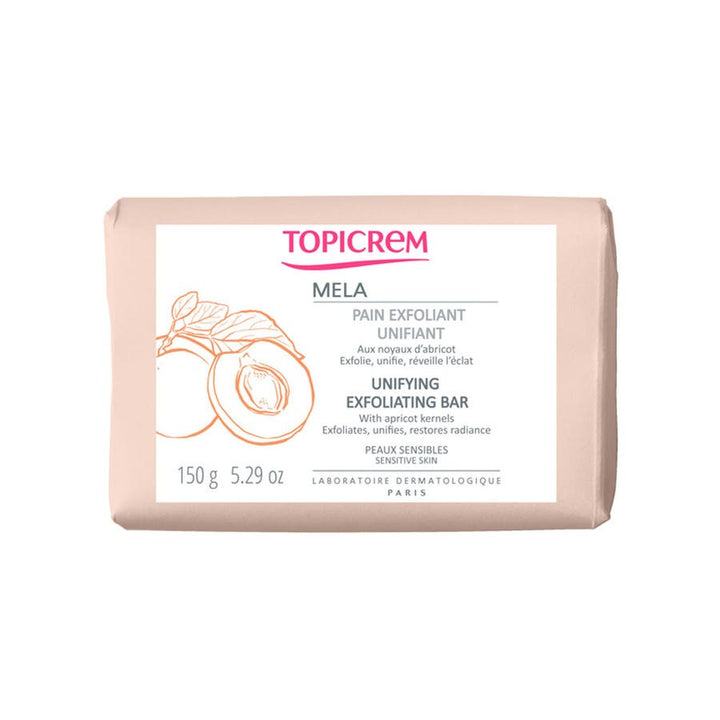 Topicrem Mela Unifying Exfoliating Soap Bar 150g (5.29 oz)