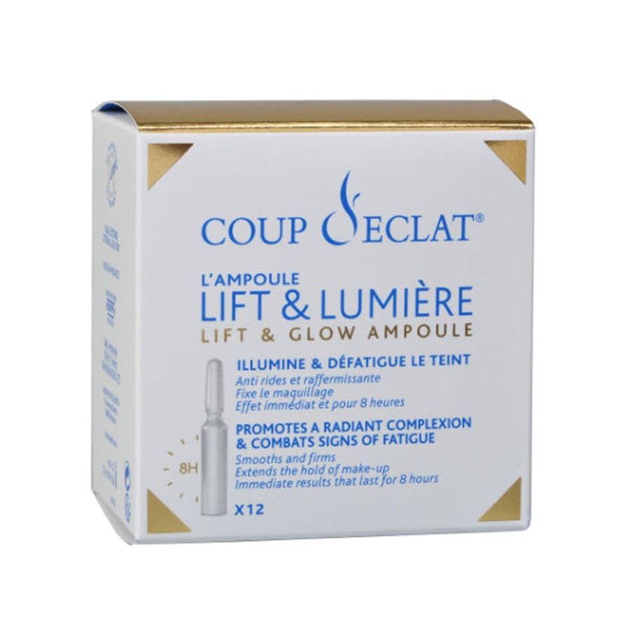 Coup D'Eclat Facial Lifting Phials 12x1ml Sensitive skins 1ml x12 (0.03fl oz x12)