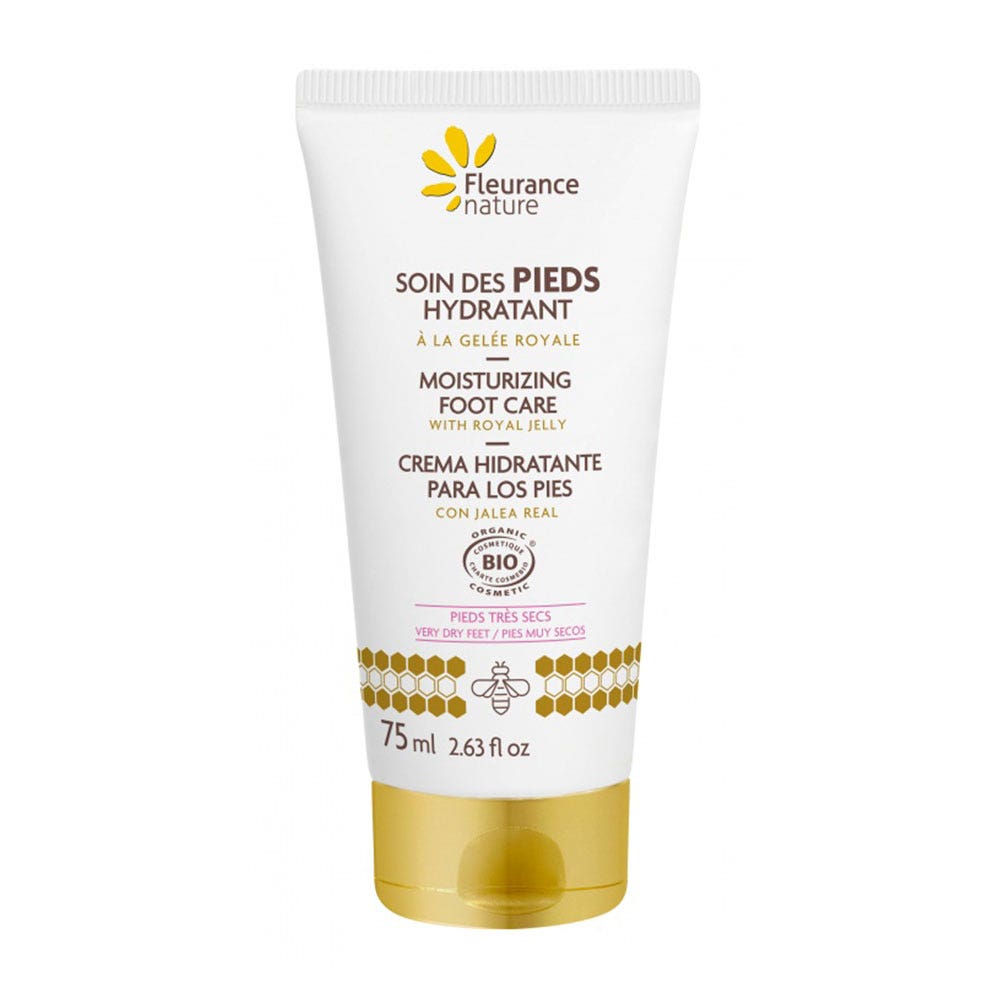 Fleurance Nature HYDRATING FOOT CARE WITH ORGANIC ROYAL JELLY 75ml (2.54fl oz)