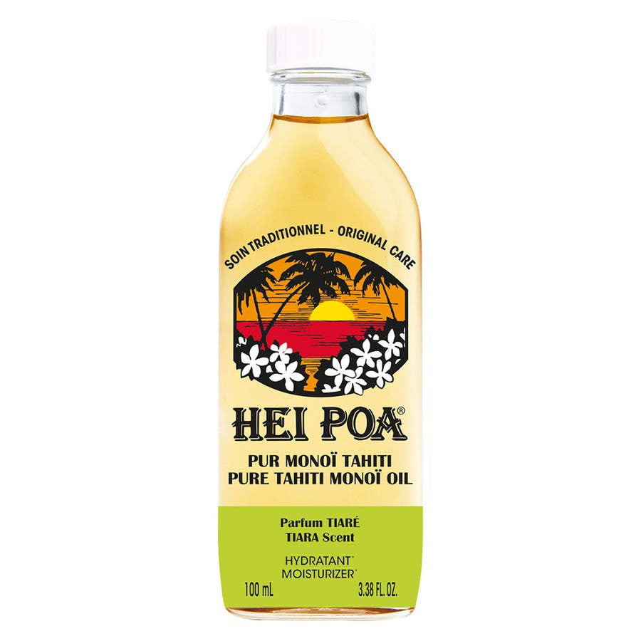 Hei Poa Pur Monoï Hydratant Parfum Tiaré 100 ml (3,38 fl oz) 