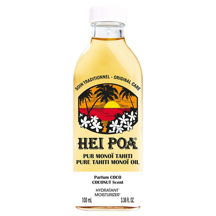 Huile de Monoï de Tahiti Pure Hei Poa Parfum Coco 100 ml (3,38 fl oz) 