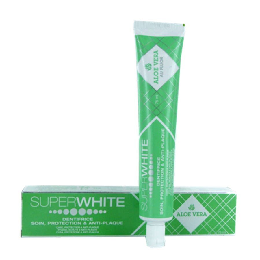 Dentifrice Superwhite à l'Aloe Vera 75 ml (2,53 fl oz) 