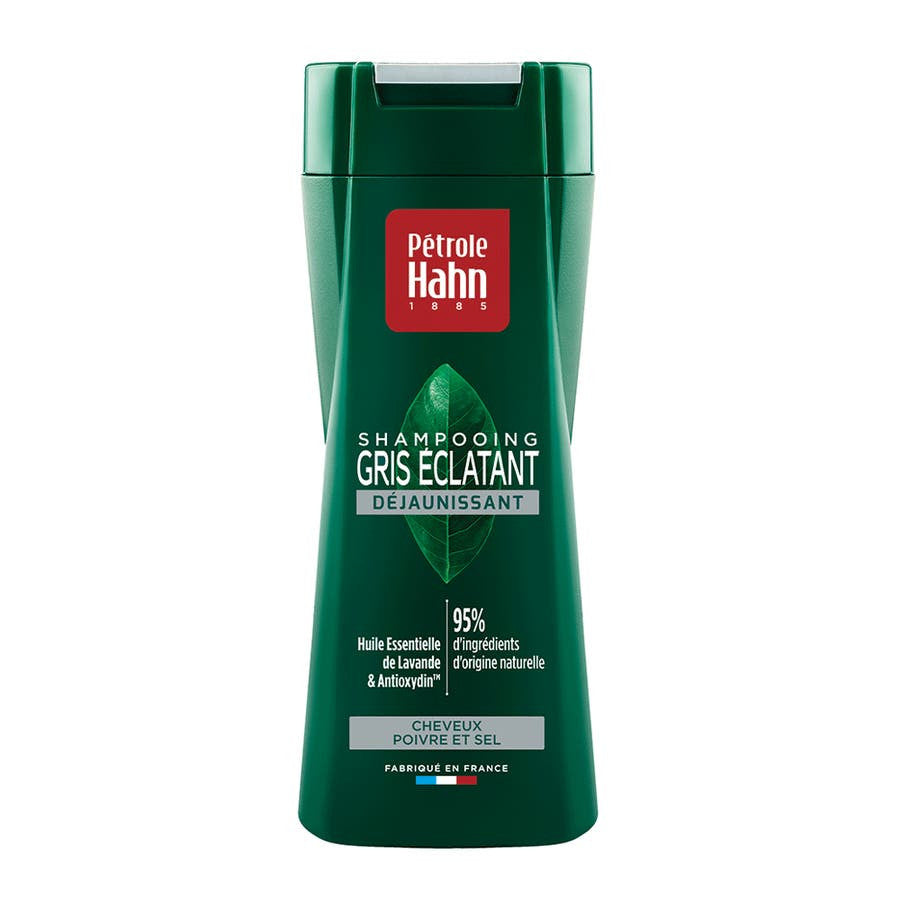 Shampooing déjaunissant éclat pour cheveux gris Petrole Hahn 250 ml (8,45 fl oz) 