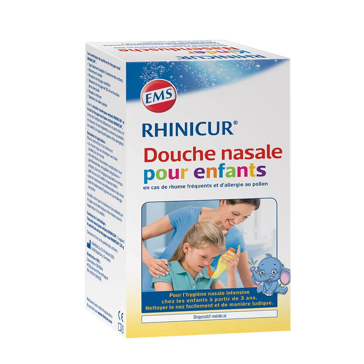 Rhinicur Ducha Nasal Infantil + 4 Sachês de Sal para Lavagem Nasal
