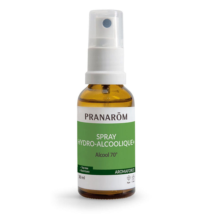 Pranarôm Aromaforce بخاخ كحول 70% بشجرة الشاي ورافينتسارا 30ml