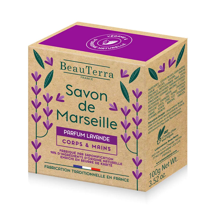 Beauterra Marseille Soap Bar 100g (3.52 oz)