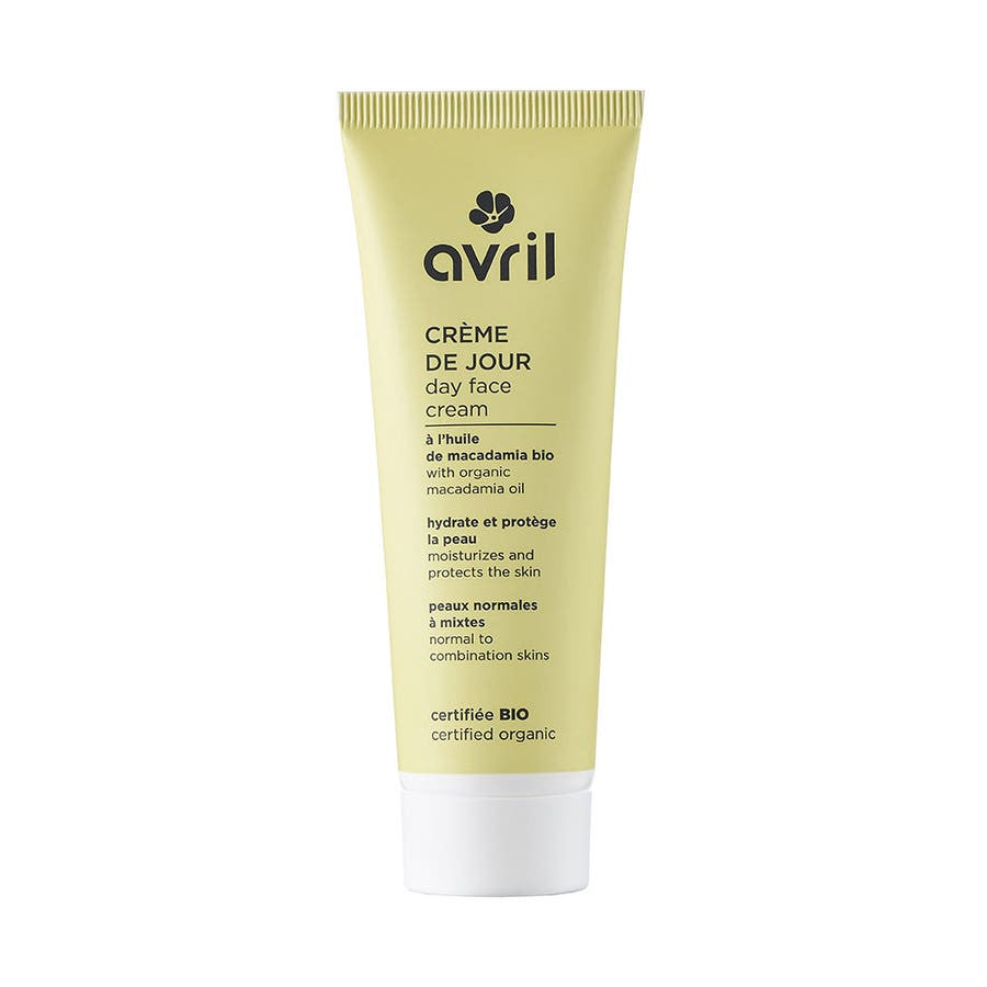 Avril Organic macadamia oil day cream Normal to combination skin 50ml (1.69fl oz)