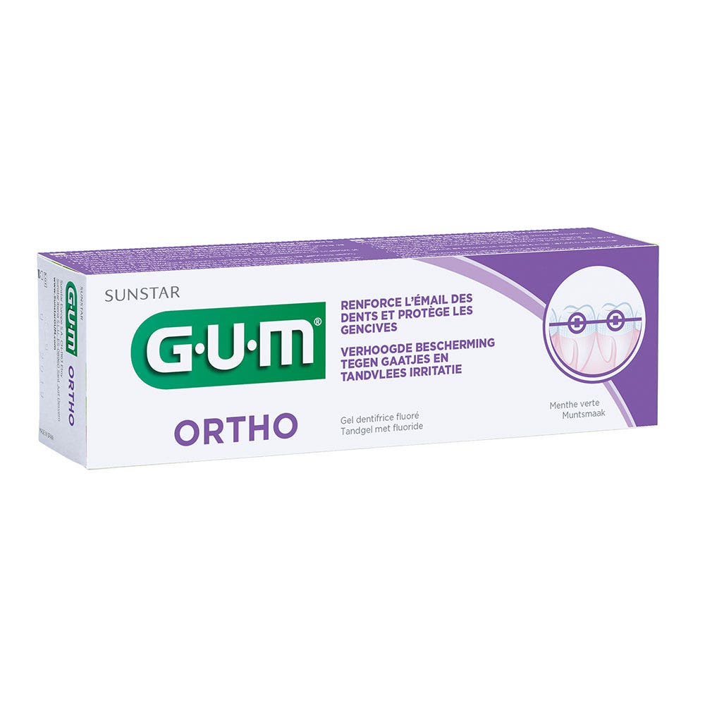 Gum Ortho Toothpaste gel 75ml (2.54fl oz)