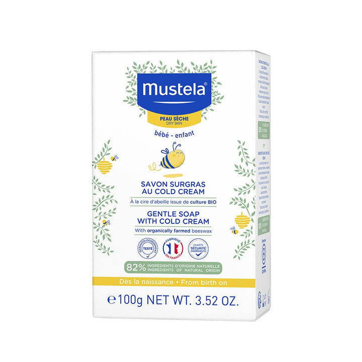 Mustela Baby Gentle Soap Bar With Cold Cream Nutri-protective 100g (3.53oz)