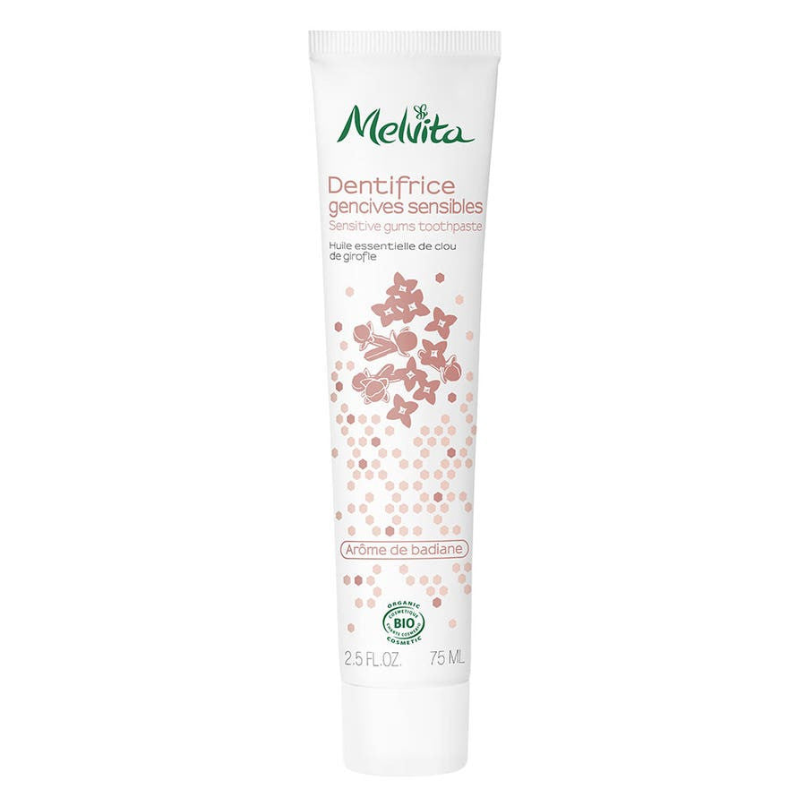 Dentifrice Melvita pour gencives sensibles à l'anis étoilé 75 ml (2,53 fl oz) 