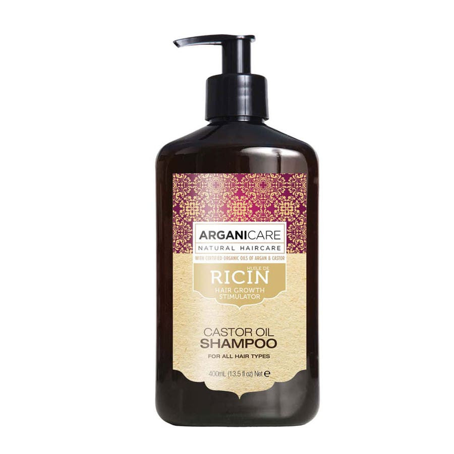 Arganicare Ricin Shampooing ultra-nourrissant et hydratant 400 ml (13,52 fl oz) 