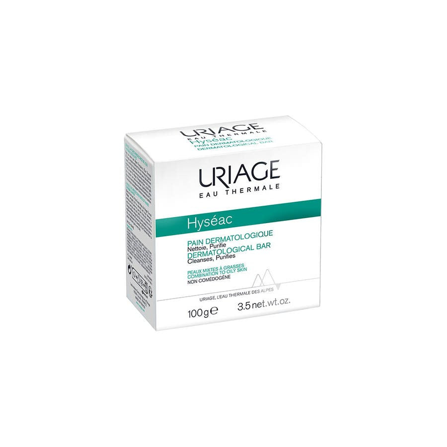 Uriage Hyseac Dermatological Cleansing Bar Mixed To Oily Skins 100g (3.52 oz)