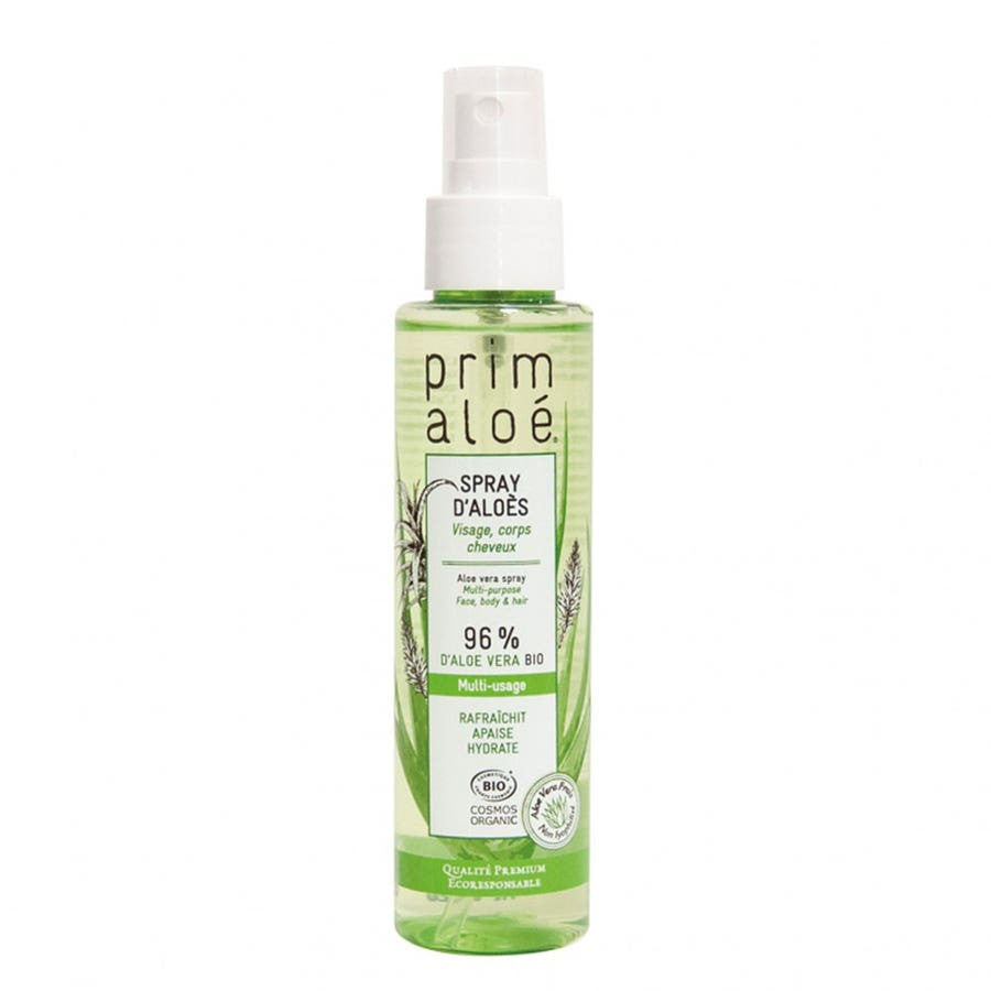 Spray à l'aloe vera multi-usages Prim Aloe Vera Nature 96 % 125 ml (4,22 fl oz) 