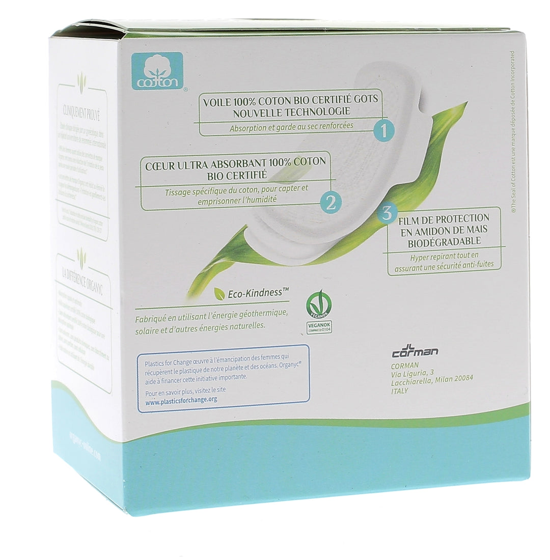 Organyc Flux Extra Night towels In organic cotton x7