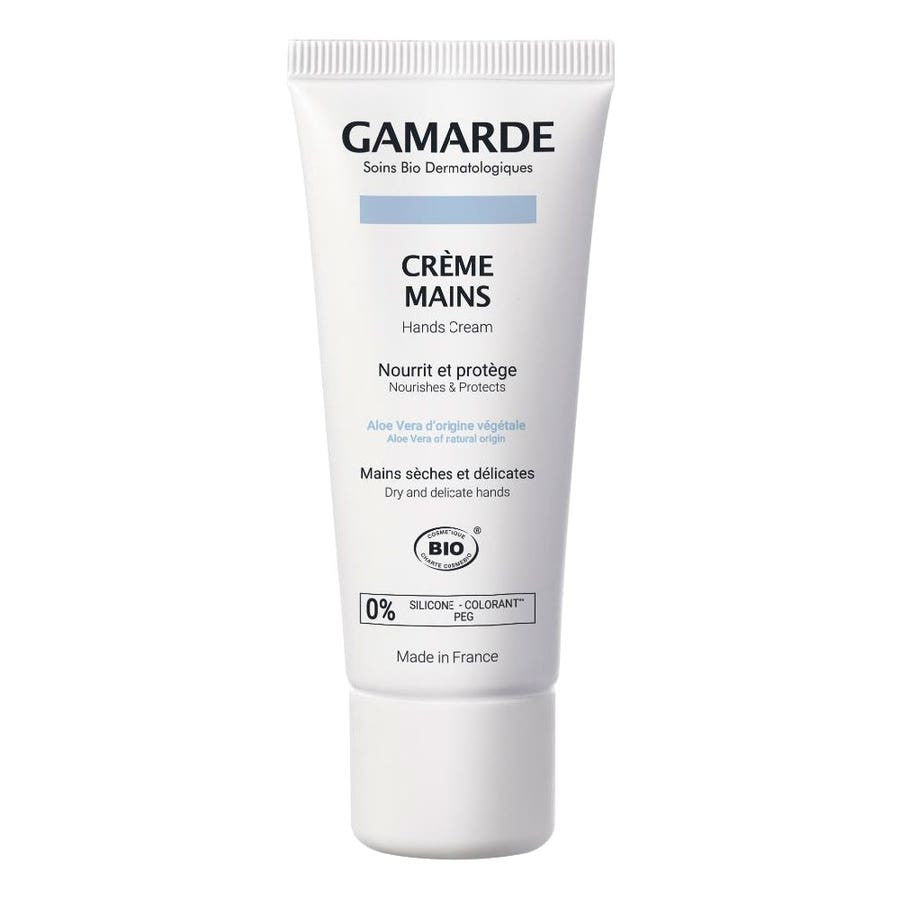 Gamarde Hands Cream 40ml (1.35 fl oz) for Dry and Delicate Skin