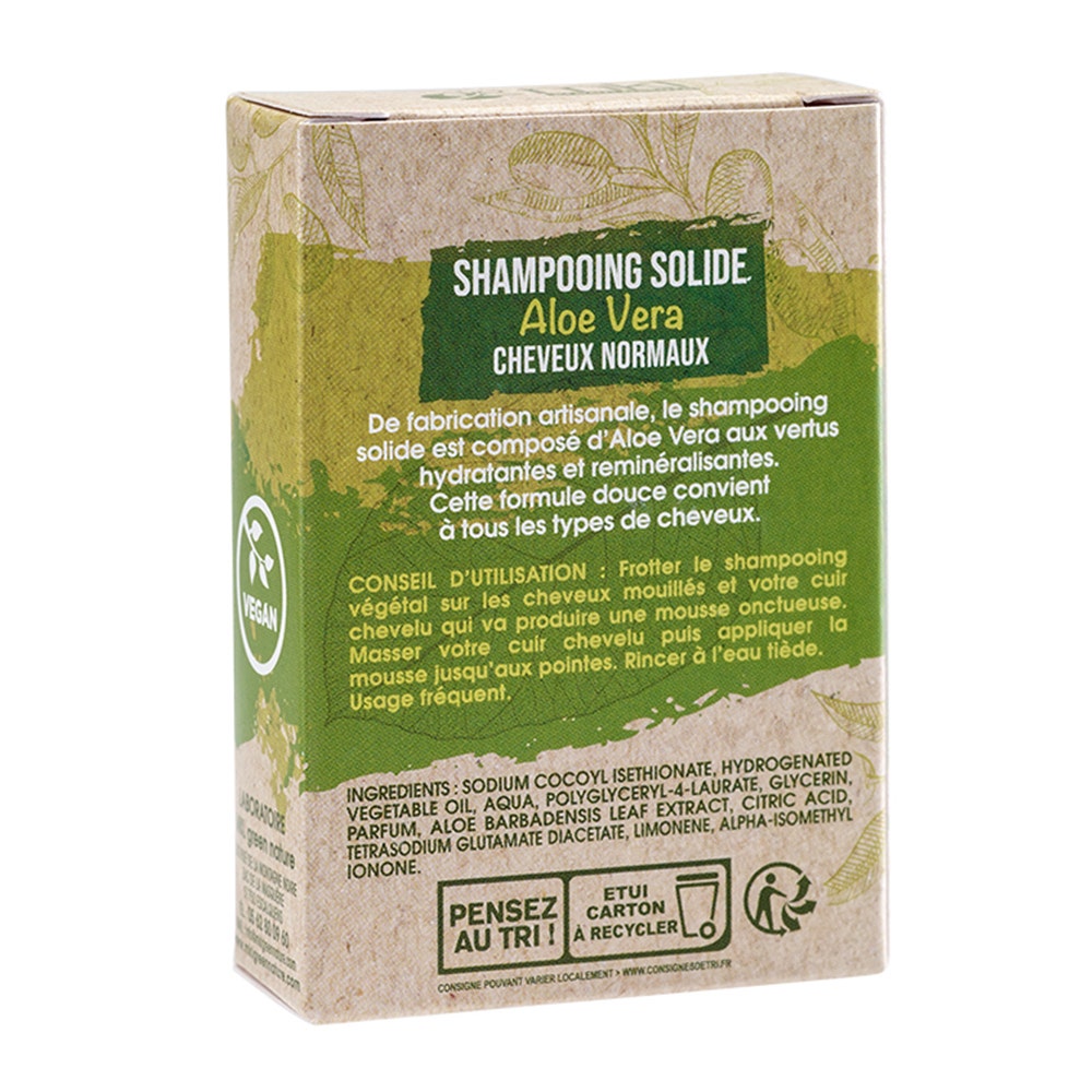 Mkl Solide Aloe Vera Shampoo 65g (2.29 oz)