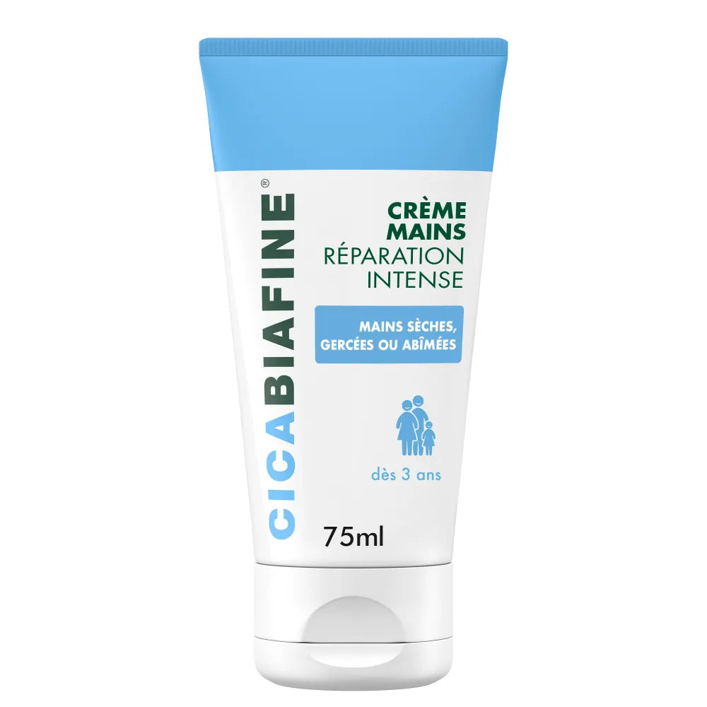 Cicabiafine Intense Repair Hand Cream 75ml x2 (2.53fl oz x2)