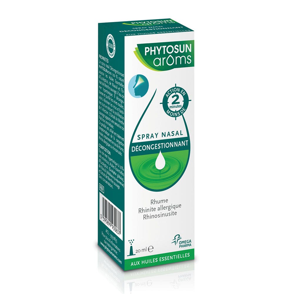 Phytosun Aroms Decongestant Nasal Spray 20ml (0.68fl oz)
