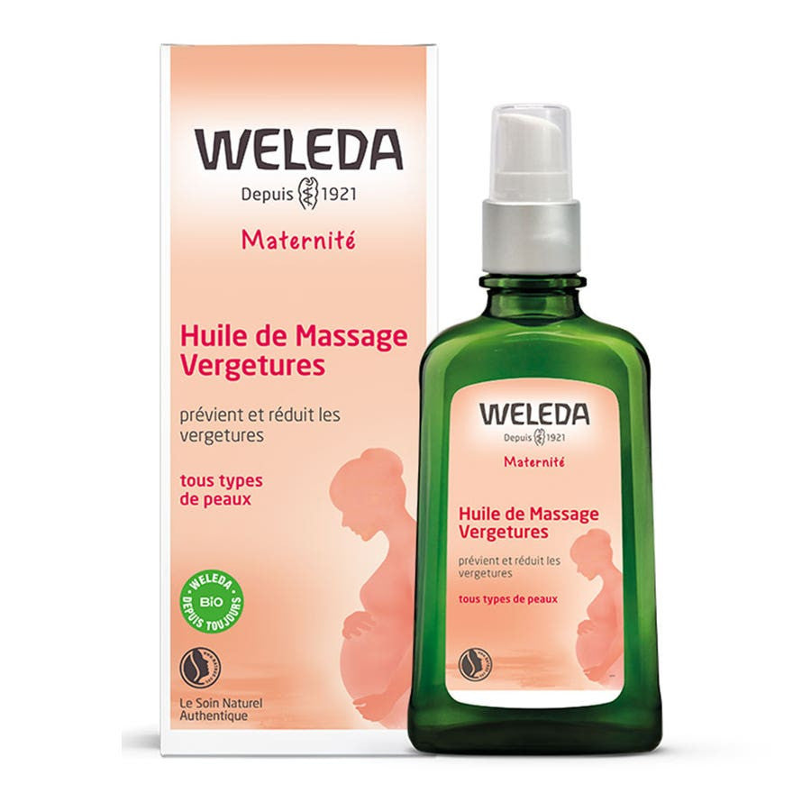 Weleda Stretch Marks Massage Oil 100ml (3.38fl oz)