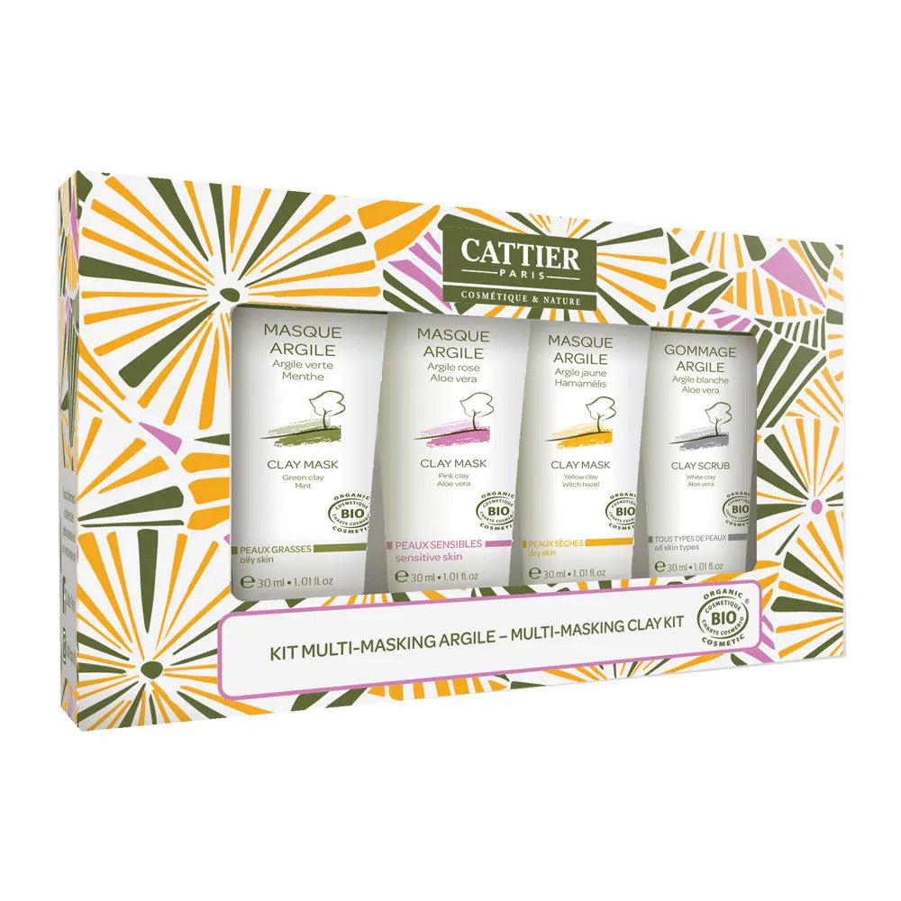 Cattier Multi-Masking Clay Kit Giftbox