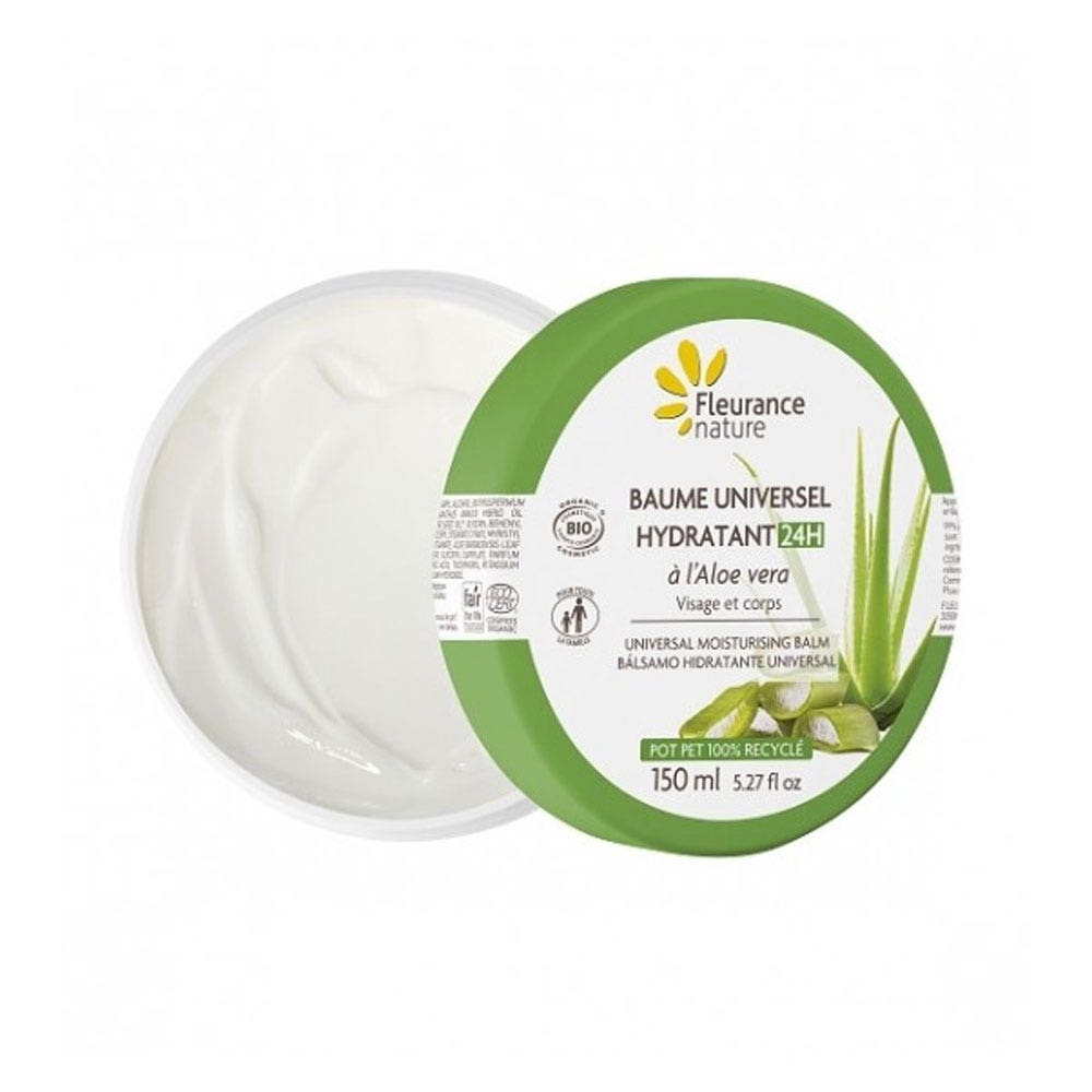 Fleurance Nature Universal Hydrating Balm with Aloe Vera 150ml (5.07fl oz)
