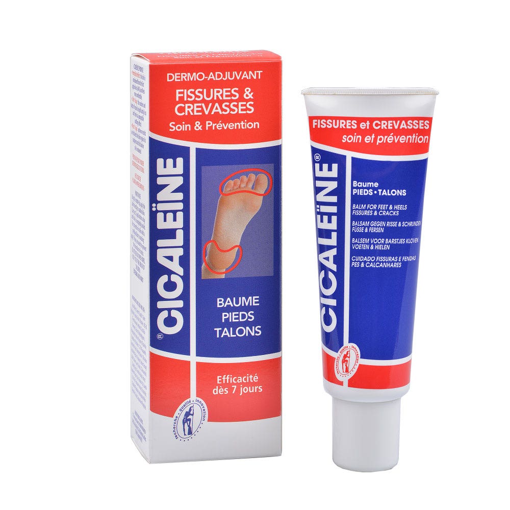 Asepta Cicaleïne Dermo-Adjuvant for Fissures and Cracks Foot and heel balm 50ml (1.69fl oz)