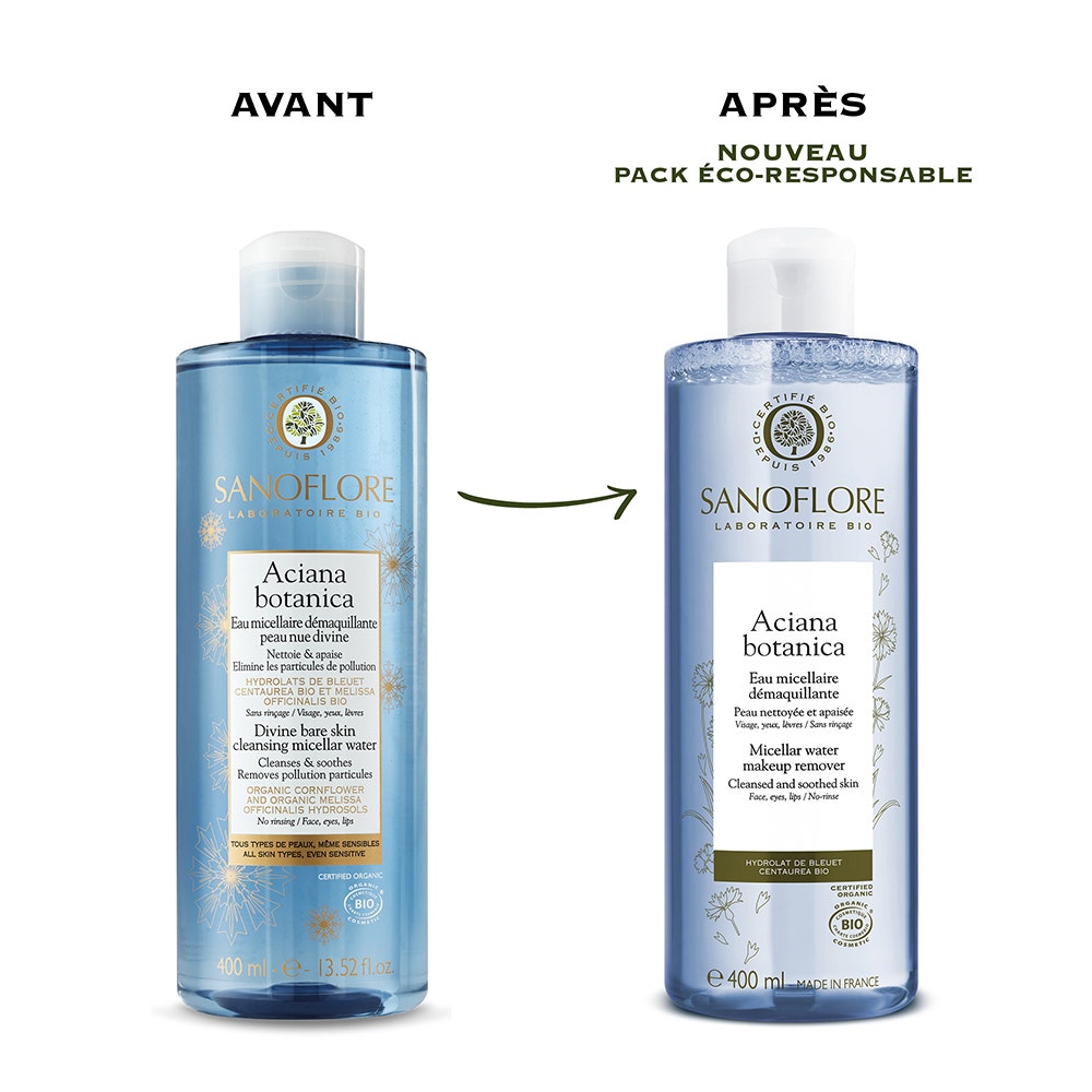 Sanoflore Aciana Botanica Cleansing Micellar Water 400ml (13.52fl oz)