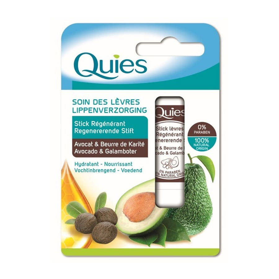 Soin des lèvres Quies Hydratant et nourrissant 4,5 g (0,15 oz) 