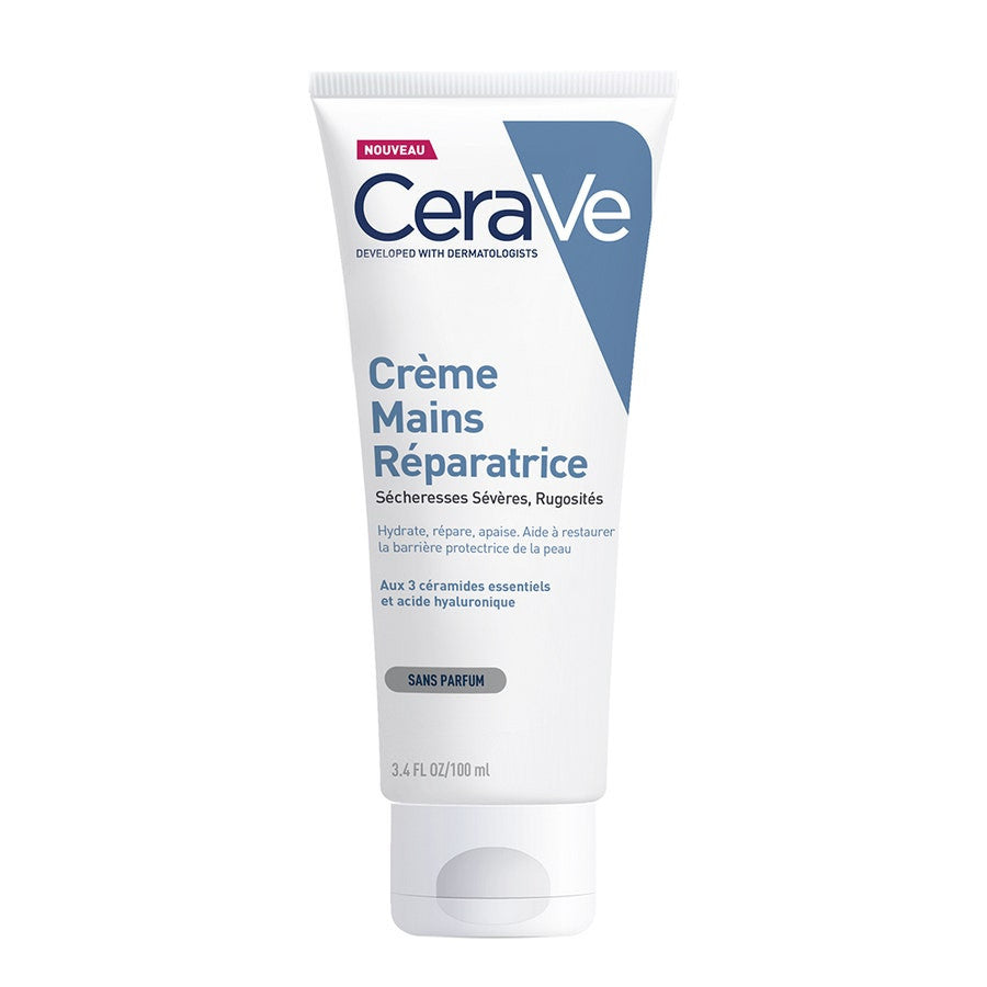 Crème mains réparatrice pour le corps Cerave peaux très sèches 100 ml (3,38 fl oz) 