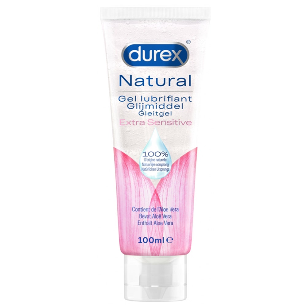Durex Extra Sensitive intimate lubricant with aloe vera 100 ml (3.38fl oz)