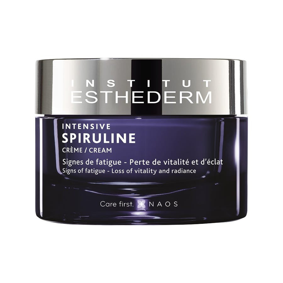 Institut Esthederm Crème Intensive Spiruline Peaux Fatiguées et Dévitalisées 50 ml 