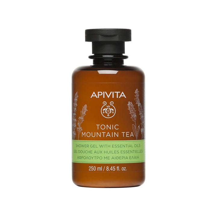Apivita Tonic Duschgel mit ätherischen Ölen Bergtee 250ml