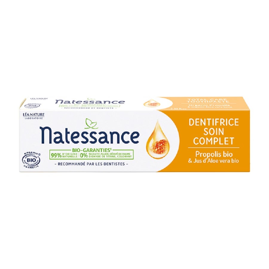 Natessance Organic Complete Toothpaste 75ml (2.53fl oz)
