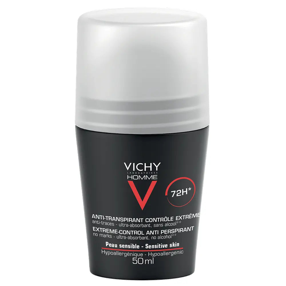 Vichy Homme 72H Anti-Perspirant Deodorant for Men, 50ml