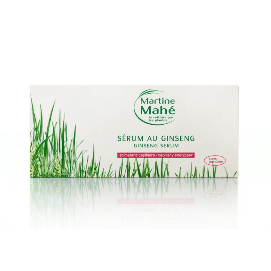 Martine Mahé Sérum au Ginseng 10 Ampoules Lotion Tonique Capillaire 