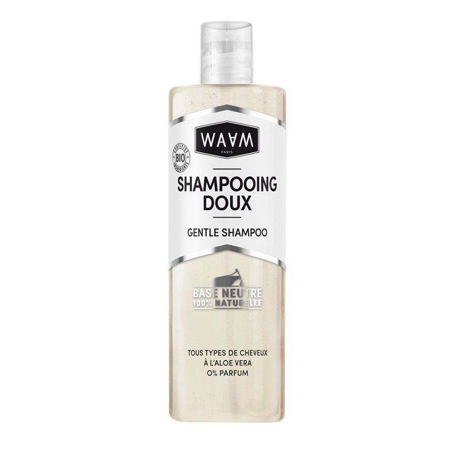 Waam Base de shampooing douce à l'aloe vera 400 ml (13,52 fl oz) 