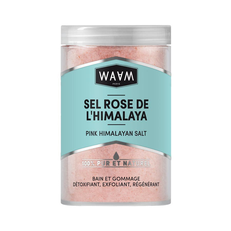 Waam Bain et gommage au sel rose de l'Himalaya 400 g (14,10 oz) 