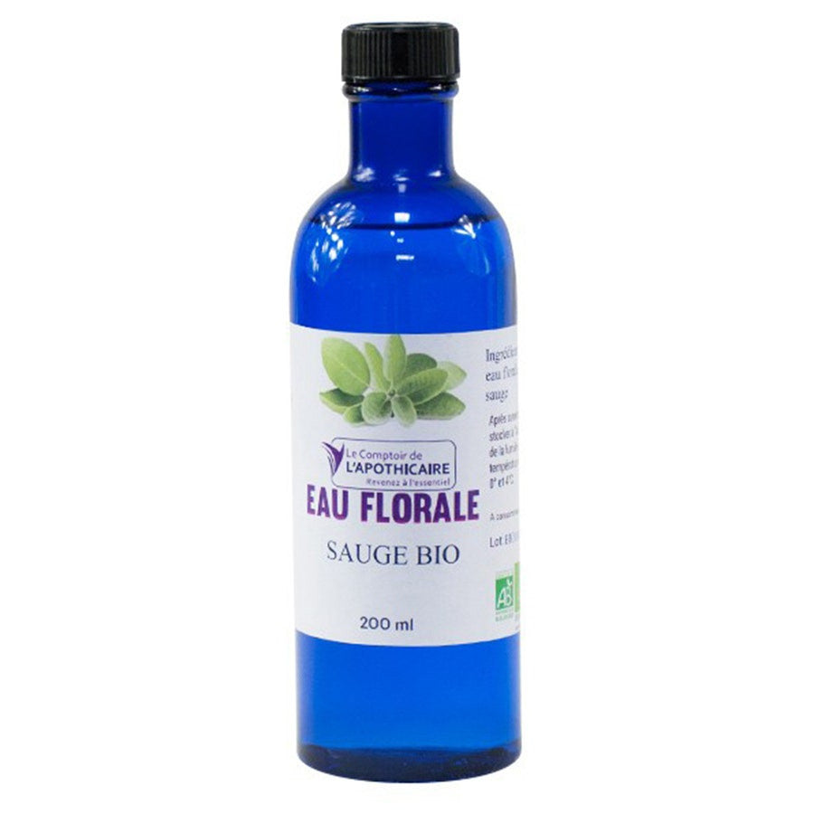 Le Comptoir de l'Apothicaire Eau Florale de Sauge Bio 200 ml (6.76fl oz) 