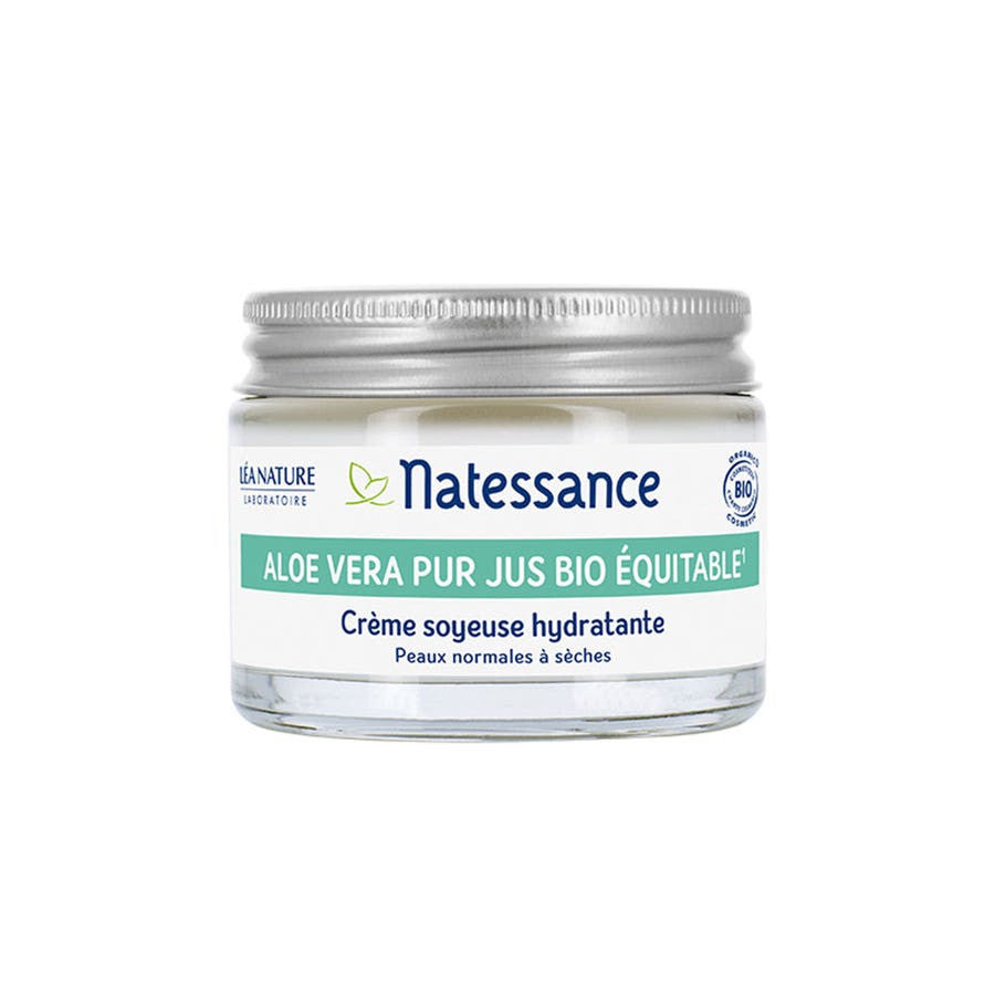 Natessance Organic moisturizing silky cream 50ml (1.69fl oz)