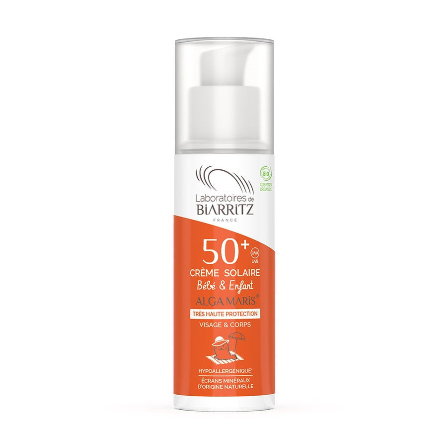 Laboratoires De Biarritz Algamaris Soin Solaire Enfant SPF50+ Haute Protection 100 ml (3.38 fl oz) 