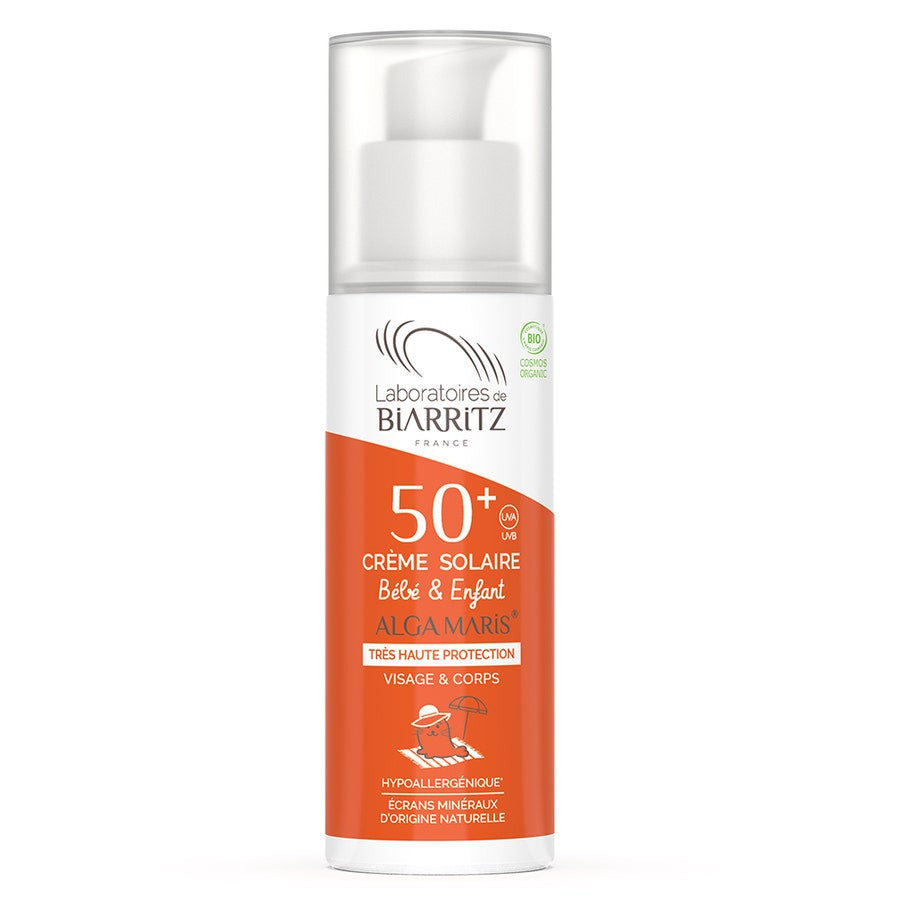 Laboratoires De Biarritz Soin Solaire Enfant SPF50+ Algamaris Haute Protection 50 ml (1.69fl oz) 