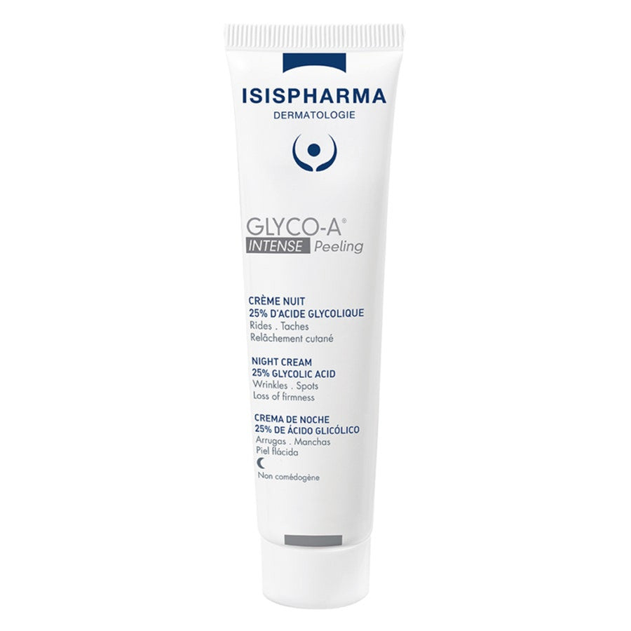 Crème de nuit intensive Isispharma Glyco-A avec peeling à 25 % d'acide glycolique 30 ml (1,01 fl oz) 