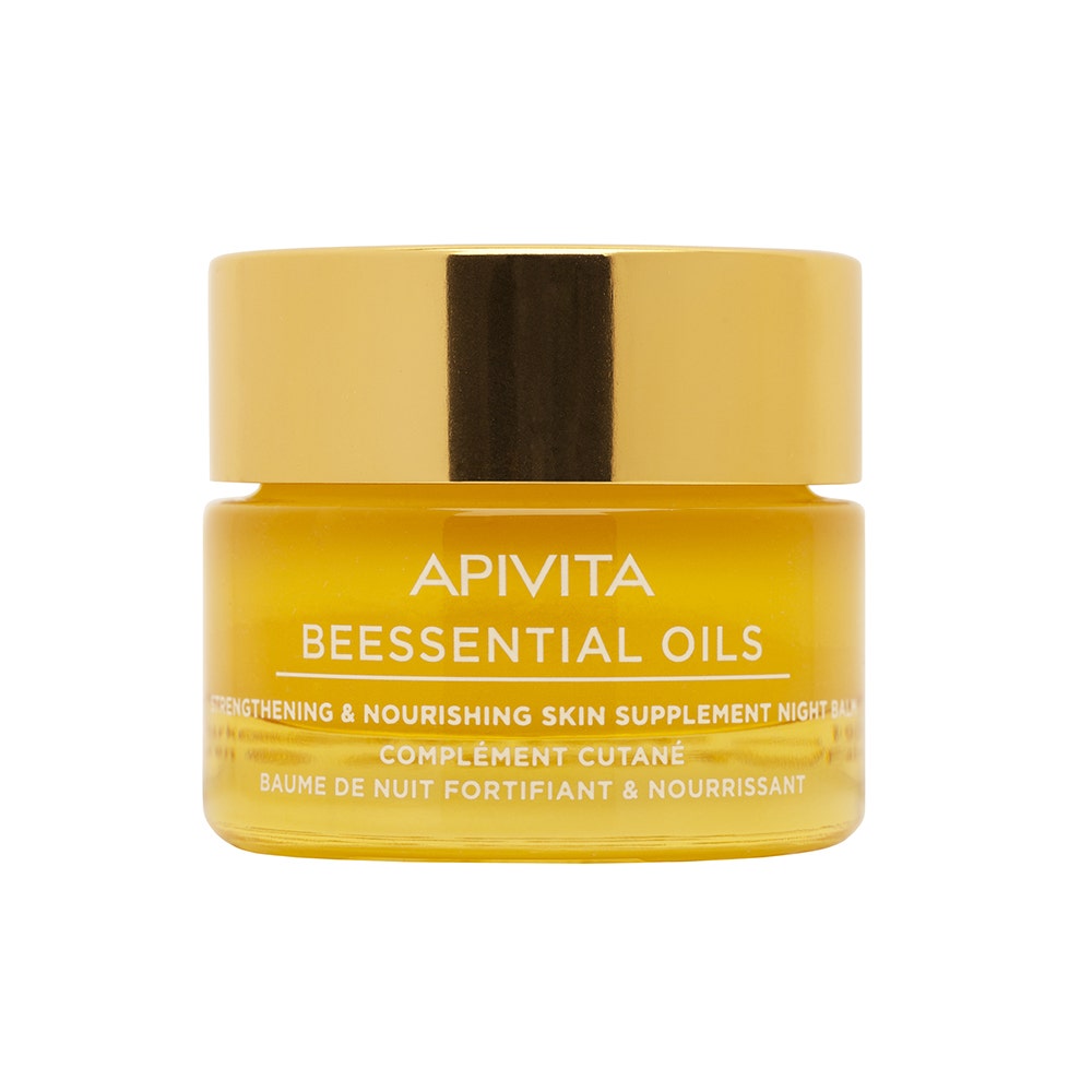 Apivita Beessential Oils Fortifying & Nourishing Night Balm 15ml (0.50fl oz)