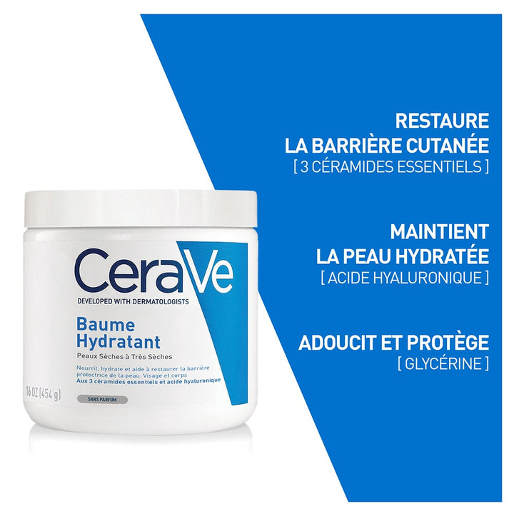 Cerave Body Hydrating balm for dry to very dry skin 454g (16.01oz)